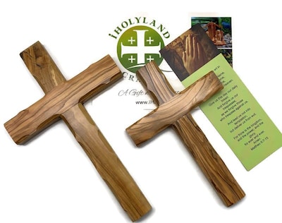 Foto 7 | Foto 7 | Wall Cross Iholy Land Crafts En Madera De Olivo Hecha A Mano - Venta Internacional.
