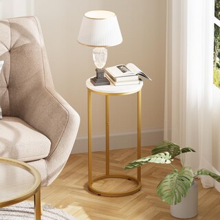 Foto 7 | Foto 7 | Mesa Auxiliar En Forma De C Easy Paws Para Sala De Estar Y Dormitorio - Venta Internacional.