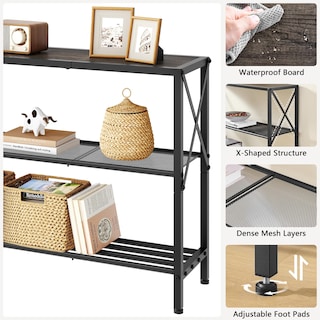 Foto 5 | Foto 5 | Mesa Consola Hoctieon Industrial  Entrada De 3 Niveles  Gris - Venta Internacional.