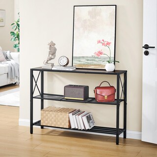 Foto 6 | Foto 6 | Mesa Consola Hoctieon Industrial  Entrada De 3 Niveles  Gris - Venta Internacional.