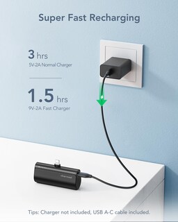 Foto 6 | Foto 6 | Power Bank Charmast 5000 Mah 20 W Pd De Carga Rápida Para Iphone - Venta Internacional.