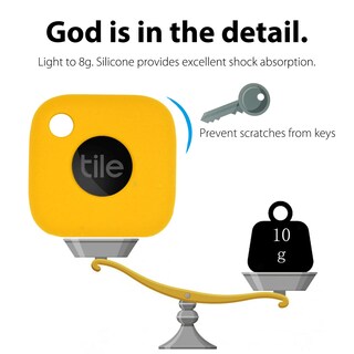 Foto 4 | Foto 4 | Funda De Silicona Para Tile Mate 2022 Con Llaveros Paquete De 2 (amarillo/verde) - Venta Internacional.