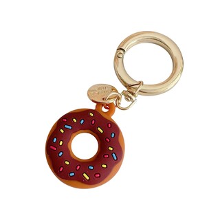 Foto 1 | Foto 1 | Funda Protectora Airtag Hsyhere Creative Donut Silicone Marrón - Venta Internacional.