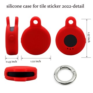 Foto 5 | Foto 5 | Funda Key Finder Exieuskj Para Tile Sticker Tracker 2022 Paquete De 2 - Venta Internacional.