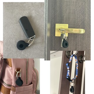 Foto 6 | Foto 6 | Funda Key Finder Exieuskj Para Tile Sticker Tracker 2022 Paquete De 2 - Venta Internacional.