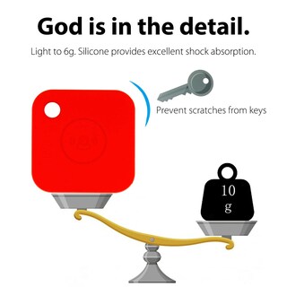 Foto 4 | Foto 4 | Funda De Silicona Para Tile Mate 2020 Y 2018 Con Llaveros Paquete De 2 - Venta Internacional.