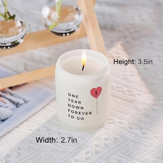 Foto 6 | Foto 6 | Regalo De Primer Aniversario De Candle Motvzc Para Él Y Su Pareja - Venta Internacional.