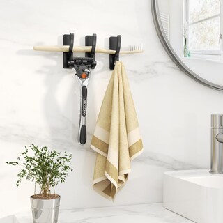 Foto 4 | Foto 4 | Ganchos Adhesivos Para Pared Color Negro 6 Unidades Carga Máxima De 6 Kg - Venta Internacional.