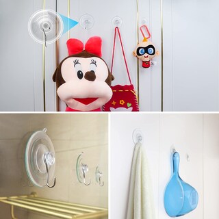 Foto 5 | Foto 5 | Juego Combinado De Ventosas Y Ganchos Etwincoo Multiusos  Paquete De 24 - Venta Internacional.