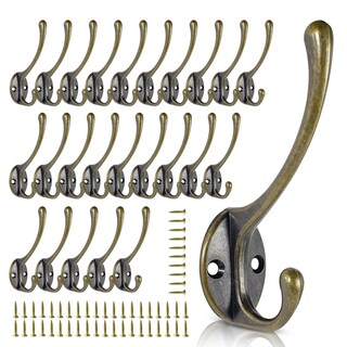 Foto 1 | Foto 1 | Wall Hooks Brcrxw Paquete De 25 Ganchos De Metal Pesado Color Bronce - Venta Internacional.