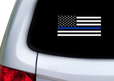 Foto 4 | Foto 4 | Adhesivo Táctico Rogue River Línea Azul Delgada Blue Lives Matter - Venta Internacional.