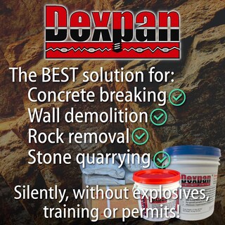 Foto 4 | Foto 4 | Lechada De Demolición Expansiva Dexpan Dexpan44bkt3 Cubo De 20 Kg - Venta Internacional.