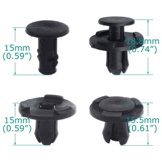 Foto 4 | Foto 4 | Push Clips Lantee Cowl Paragolpes Forro 50 Unidades Para Nissan - Venta Internacional.