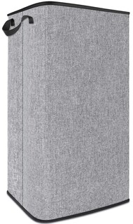 Foto 1 | Foto 1 | Cesto De Ropa Snigjat Extra Grande De 100 Litros Con Asas Resistentes Color Gris - Venta Internacional.