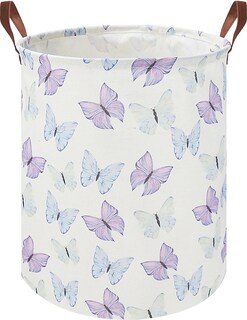 Foto 1 | Foto 1 | Cesta Para Ropa Sucia Hkec Butterfly 19.7 Pulgadas Impermeable Para Niños Azul - Venta Internacional.