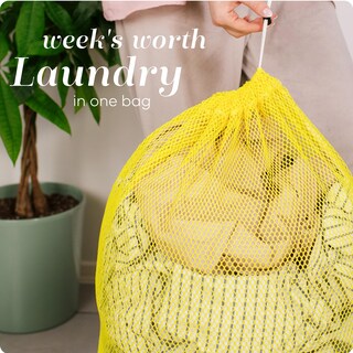 Foto 3 | Foto 3 | Bolsas De Lavandería Handy Laundry Mesh Xl Paquete De 2 Unidades Amarillas - Venta Internacional.