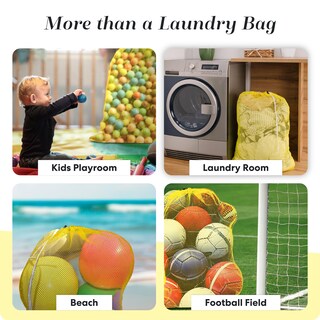 Foto 7 | Foto 7 | Bolsas De Lavandería Handy Laundry Mesh Xl Paquete De 2 Unidades Amarillas - Venta Internacional.