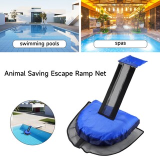 Foto 4 | Foto 4 | Pack De 2 Rampas De Escape Para Piscina Eliung Color Azul - Venta Internacional.