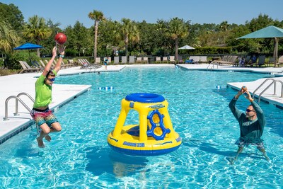 Foto 5 | Foto 5 | Set De Canastas De Baloncesto Para Piscina Wave Runner Swoosh 360 - Venta Internacional.