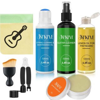 Foto 1 | Foto 1 | Kit De Limpieza Para Guitarra Ktktve Paquete De 8 Con Botella Esponja Y Paño - Venta Internacional.