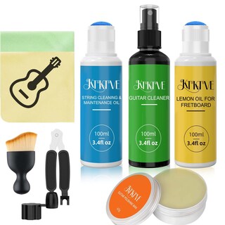 Foto 1 | Foto 1 | Kit De Limpieza Para Guitarra Ktktve Paquete De 8 Con Aplicador De Esponja - Venta Internacional.