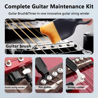 Foto 7 | Foto 7 | Kit De Limpieza Para Guitarra Ktktve Paquete De 8 Con Aplicador De Esponja - Venta Internacional.