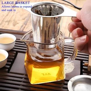 Foto 4 | Foto 4 | Colador De Té Con Infusor Amlits Acero Inoxidable 18/8 2 Unidades - Venta Internacional.