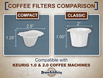 Foto 2 | Foto 2 | Filtros De Café Brew Addicts 600 De Papel Para Cafeteras Keurig - Venta Internacional.