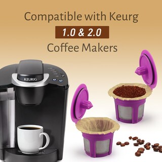 Foto 2 | Foto 2 | Filtros De Café Y 2 Tazas K Reutilizables Compatibles Con Keurig - Venta Internacional.