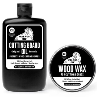Foto 1 | Foto 1 | Set De Aceite Y Cera Para Madera Para Tablas De Cortar Aceite De Morsa 240 Ml/90 Ml - Venta Internacional.