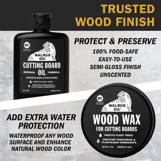 Foto 3 | Foto 3 | Set De Aceite Y Cera Para Madera Para Tablas De Cortar Aceite De Morsa 240 Ml/90 Ml - Venta Internacional.
