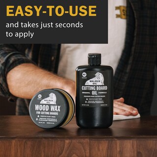 Foto 4 | Foto 4 | Set De Aceite Y Cera Para Madera Para Tablas De Cortar Aceite De Morsa 240 Ml/90 Ml - Venta Internacional.