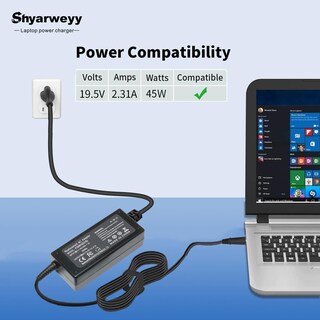 Foto 2 | Foto 2 | Adaptador De Corriente Alterna Shyarweyy De 45 W 19 5 V Y 2 31 A Para Hp Pavilion X360 - Venta Internacional.