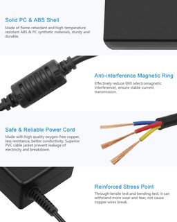 Foto 5 | Foto 5 | Adaptador De Fuente De Alimentación Alitove 19v 3.42a 65w Para Monitor Led Lcd - Venta Internacional.