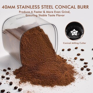 Foto 3 | Foto 3 | Molinillo De Café Burr Molino Eléctrico De Rebabas Ajustable Aychiro - Venta Internacional.