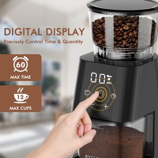 Foto 4 | Foto 4 | Molinillo De Café Burr Molino Eléctrico De Rebabas Ajustable Aychiro - Venta Internacional.