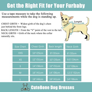 Foto 6 | Foto 6 | Vestido Para Perro Cutebone De Terciopelo Con Cuello Alto Para Perros Pequeños Cvd04xxs - Venta Internacional.