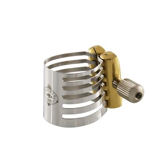 Foto 4 | Foto 4 | Ligadura De Acero Inoxidable Bañada En Plata Para Clarinete/saxo Si Bemol - Venta Internacional.