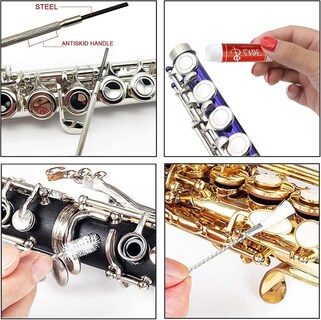 Foto 6 | Foto 6 | Kit Completo Para El Cuidado De Flautas Skyneo Con Cepillo Bastoncillo Varilla Y Más - Venta Internacional.