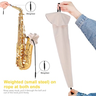 Foto 5 | Foto 5 | Kit De Limpieza Eison Para Saxofón Clarinete Flauta Y Trompeta - Venta Internacional.