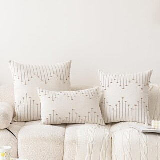 Foto 2 | Foto 2 | Juego De 2 Fundas De Cojín Lilepoy Boho 45 X 45 Cm Color Beige Y Caqui - Venta Internacional.