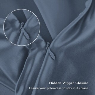 Foto 3 | Foto 3 | Fundas De Almohada De Seda Dkbslik Mulberry Silk Standard Juego De 2 - Venta Internacional.