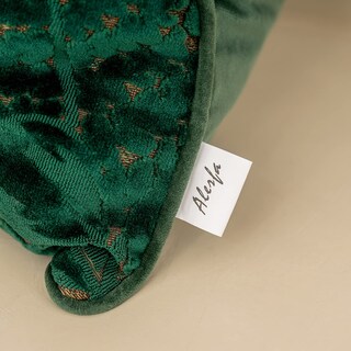 Foto 4 | Foto 4 | Funda De Almohada Alerfa Con Hoja De Arce Verde Azulado 30 X 50 Cm - Venta Internacional.