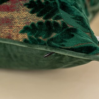 Foto 5 | Foto 5 | Funda De Almohada Alerfa Con Hoja De Arce Verde Azulado 30 X 50 Cm - Venta Internacional.