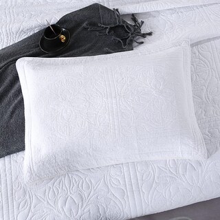 Foto 6 | Foto 6 | Funda De Almohada Winlife Con Estampado Floral 100% Algodón Color Blanco X2 - Venta Internacional.