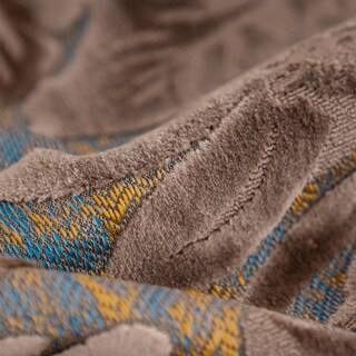 Foto 7 | Foto 7 | Funda De Cojín Alerfa De Terciopelo Marrón Con Forma De Hoja De Arce 50 X 50 Cm - Venta Internacional.