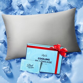 Foto 1 | Foto 1 | Funda De Almohada Refrescante Rifens Ice Cooling Que Permanece Fría Toda La Noche - Venta Internacional.