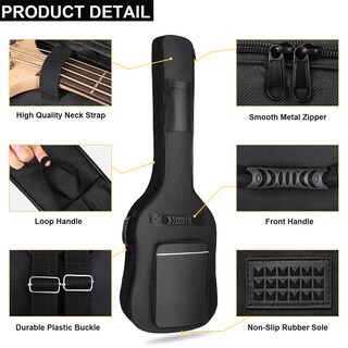 Foto 6 | Foto 6 | Funda Para Bajo Letsrock Impermeable Con Acolchado Grueso - Venta Internacional.