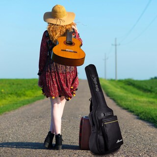 Foto 7 | Foto 7 | Funda Para Guitarra Acústica Faswin De 41 Pulgadas  Impermeable  Oxford - Venta Internacional.
