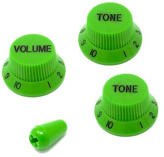 Foto 1 | Foto 1 | Perillas De Control De Guitarra Vintage Forge Green Para Fender Strat - Venta Internacional.